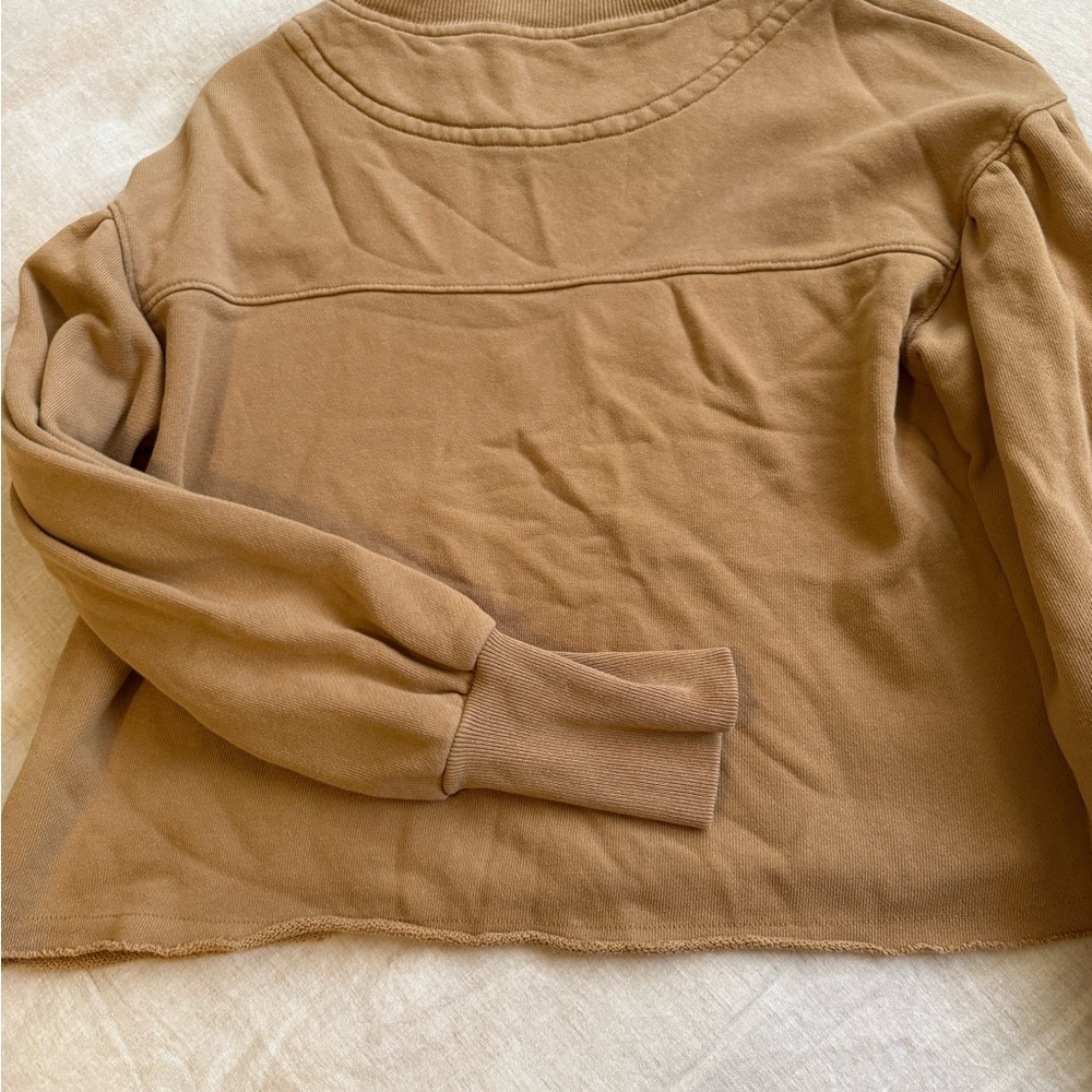 Something Navy Camel Knit Top - Picture 6 of 6